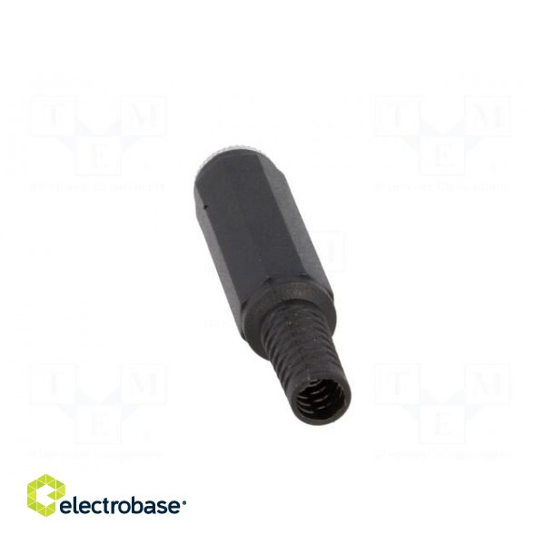 Plug | DC supply | male | 5,5/2,1mm | 5.5mm | 2.1mm | straight image 5