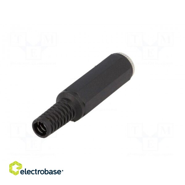 Plug | DC supply | male | 5,5/2,1mm | 5.5mm | 2.1mm | straight image 6