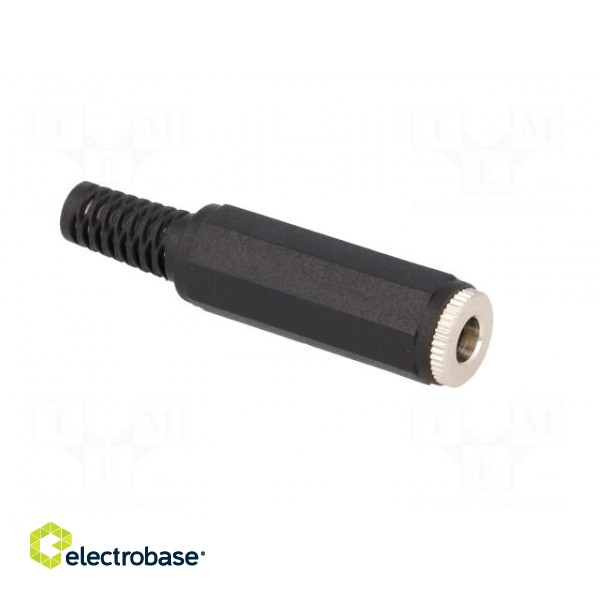 Plug | DC supply | male | 5,5/2,1mm | 5.5mm | 2.1mm | straight image 8