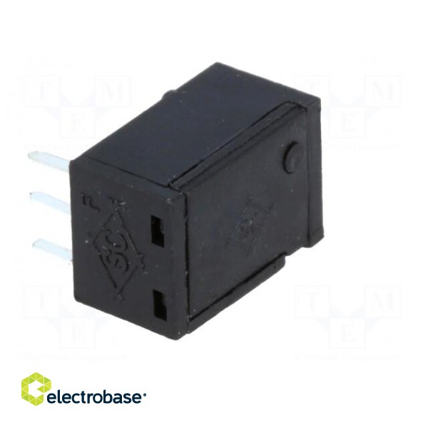 Socket | DC supply | male | 3.5/1.3mm | MINI | THT | 1A | 12VDC | angled 90° image 6