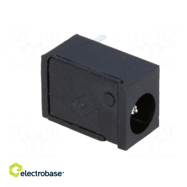 Socket | DC supply | male | 3,5/1,3mm | MINI | THT | 1A | 12VDC | angled 90° image 8