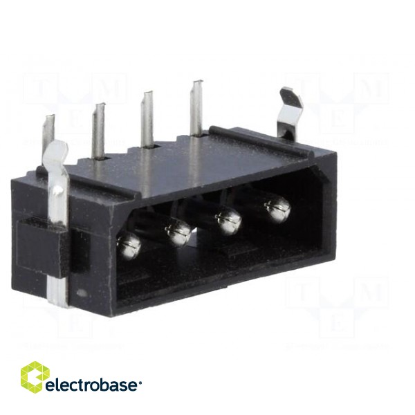 Socket | wire-board | male | PIN: 4 | snap fastener | THT | 5.08mm image 8