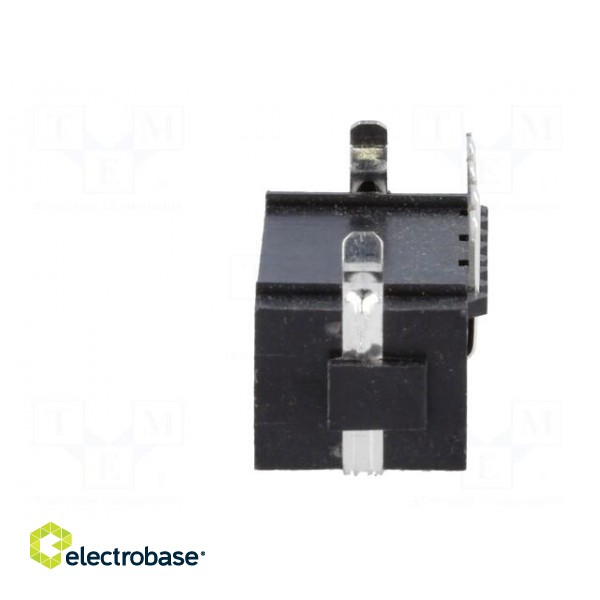 Socket | wire-board | male | PIN: 4 | snap fastener | THT | 5.08mm image 3