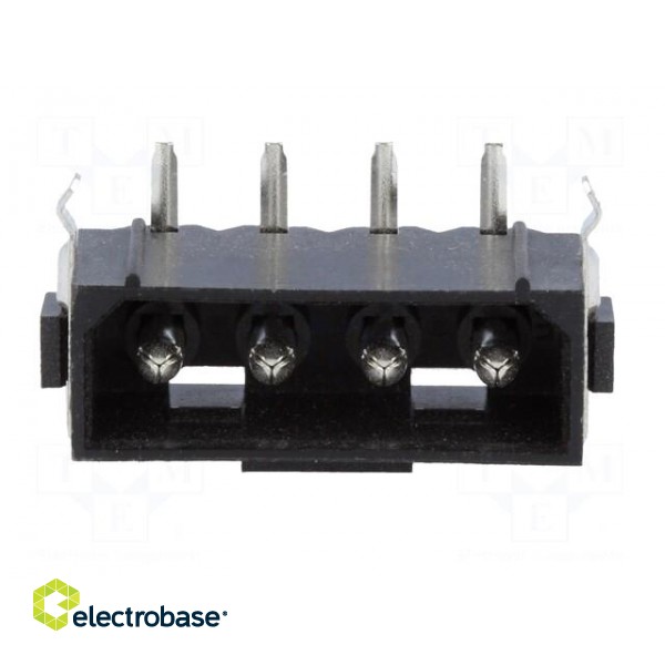 Socket | wire-board | male | PIN: 4 | snap fastener | THT | 5.08mm image 9
