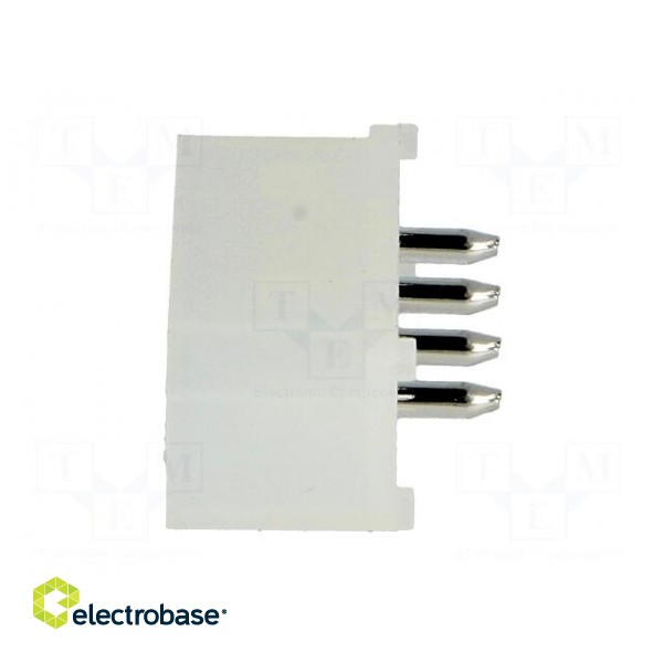 Socket | wire-board | male | PIN: 4 | THT | 6A | 250VDC | 5.08mm | straight image 3