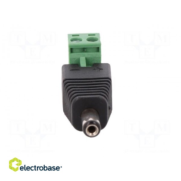 Transition: adapter | 5,5/2,1mm | 5.5mm | 2.1mm | screw terminal image 9