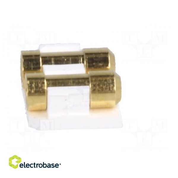 Connector: PCB to PCB | PIN: 2 | gold-plated | SMT | female | on PCBs фото 7