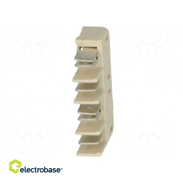 Connector: PCB to PCB | PIN: 4 | nickel plated,tinned | 5A | SMT | 90VAC image 5