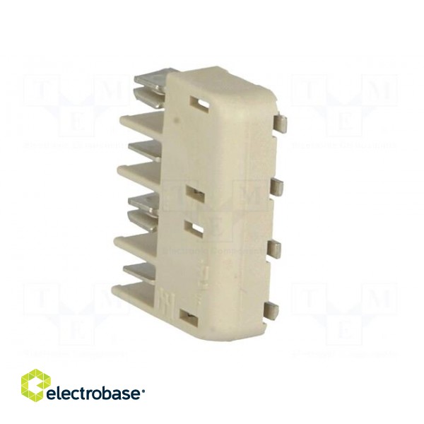 Connector: PCB to PCB | PIN: 4 | tinned,nickel plated | 5A | SMT | 90VAC image 8