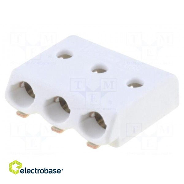 Connector: plug-in | 2059 | 3mm | ways: 3 | 26AWG÷22AWG | 0.14÷0.34mm2 фото 1