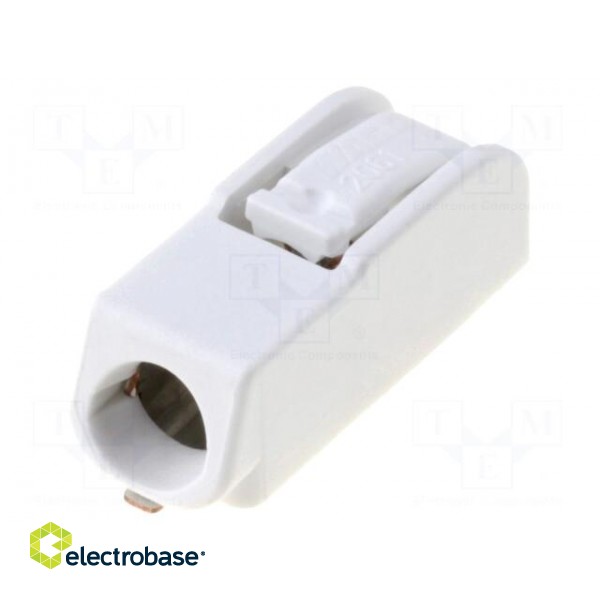 Connector: plug-in | 2061 | 6mm | ways: 1 | 20AWG÷16AWG | 0.5÷1.5mm2 image 1