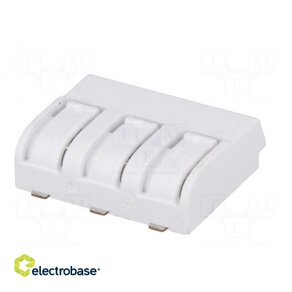 Connector: plug-in | 2061 | 6mm | ways: 3 | 20AWG÷16AWG | 0.5÷1.5mm2 paveikslėlis 6