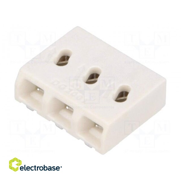 Connector: plug-in | DG2001 | 3mm | ways: 3 | 26AWG÷22AWG | 0.14÷0.34mm2