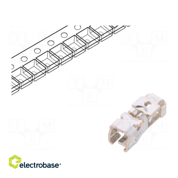 Connector: plug-in | Lite-Trap | ways: 1 | 24AWG÷18AWG | tinned | 7A | SMT