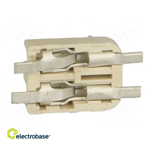 Connector: plug-in | Poke-In | 4mm | ways: 2 | 22AWG÷18AWG | 4A | SMT image 3