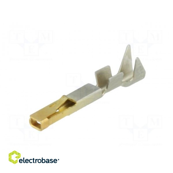 Contact | female | gold-plated | 22AWG÷20AWG | SSL 1.2 | crimped | 5A image 2