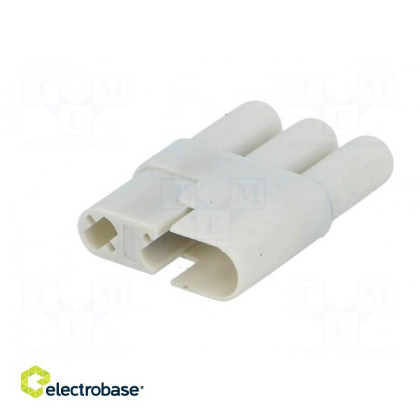 Plug | Connector: wire-wire | 520 | PIN: 3 | 8.5A | hermaphrodite image 2