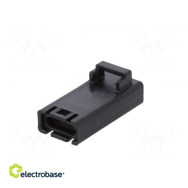 Plug | Connector: wire-wire | FLH | PIN: 2 | male | Type: w/o contacts image 6