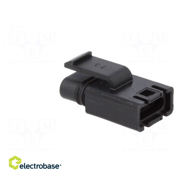 Plug | Connector: wire-wire | FLH | PIN: 3 | female | Type: w/o contacts image 4