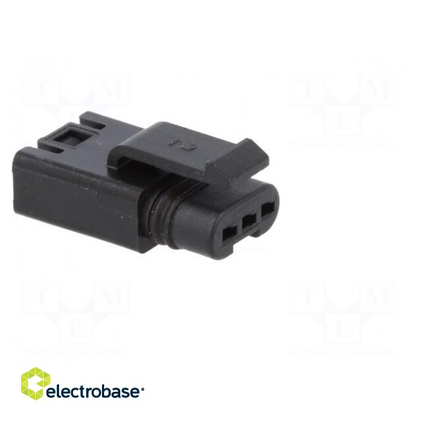 Plug | Connector: wire-wire | FLH | PIN: 3 | female | Type: w/o contacts image 8