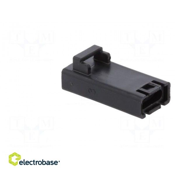 Plug | Connector: wire-wire | FLH | PIN: 3 | male | Type: w/o contacts image 4