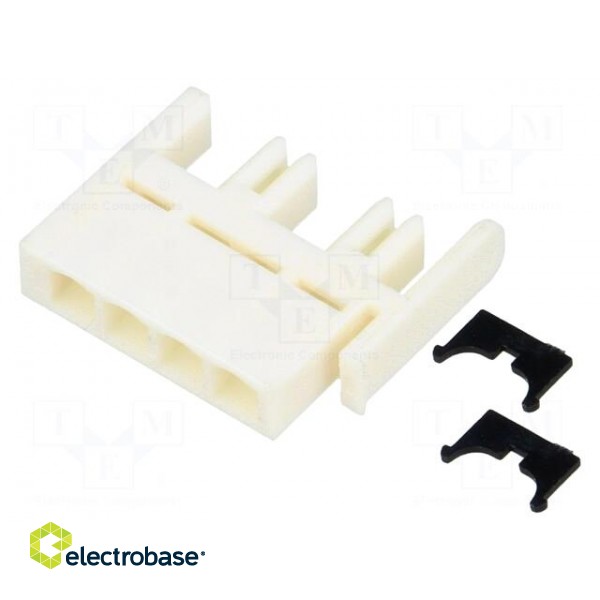 Plug | Connector: wire-wire/PCB | Rotaconnect | PIN: 4 | hermaphrodite image 1