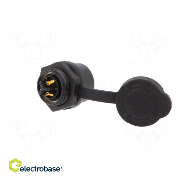 Socket | Connector: circular | MRD | PIN: 3 | 16AWG | gold flash | 10A фото 6