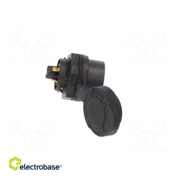 Socket | Connector: circular | MRD | PIN: 3 | 16AWG | gold flash | 10A image 7