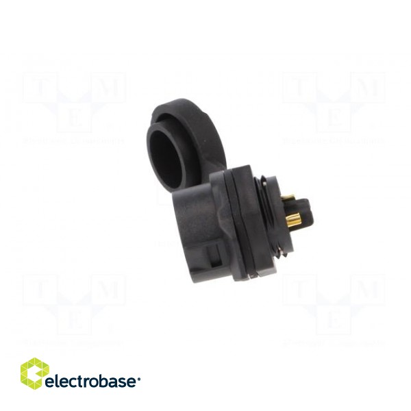 Socket | Connector: circular | MRD | PIN: 3 | 16AWG | gold flash | 10A image 3