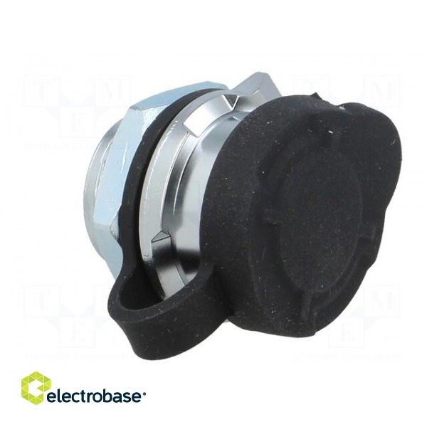 Socket | Connector: circular | MRD | PIN: 4 | gold flash | 10A | soldering image 8