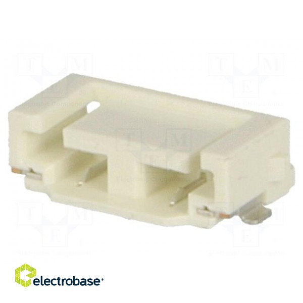 Socket | Connector: PCB-cable/PCB | Flexi-Mate | 3.7mm | PIN: 2 | 2A | SMT paveikslėlis 1