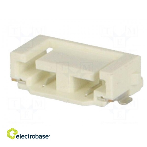 Socket | Connector: PCB-cable/PCB | Flexi-Mate | 3.7mm | PIN: 2 | 2A | SMT paveikslėlis 2