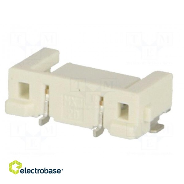 Socket | Connector: PCB-cable/PCB | Flexi-Mate | 3.7mm | PIN: 2 | 2A | SMT image 6