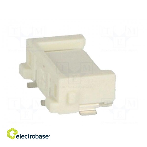 Socket | Connector: PCB-cable/PCB | Flexi-Mate | 3.7mm | PIN: 2 | 2A | SMT image 7