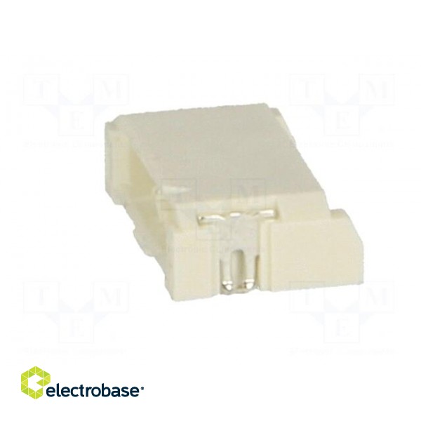 Socket | Connector: PCB-cable/PCB | LEB | 4mm | PIN: 2 | 3A | male | 300V paveikslėlis 3