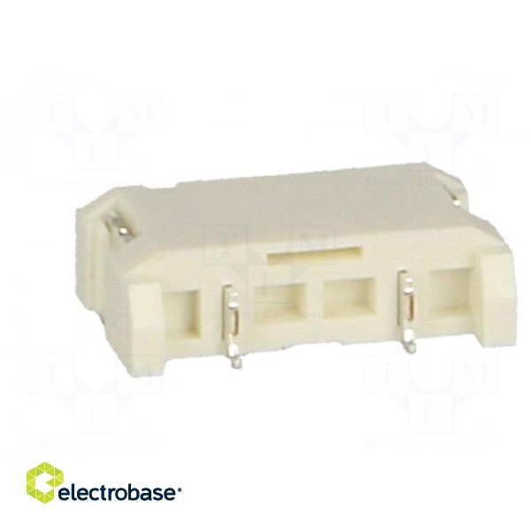 Socket | Connector: PCB-cable/PCB | LEB | 4mm | PIN: 2 | 3A | male | 300V paveikslėlis 5