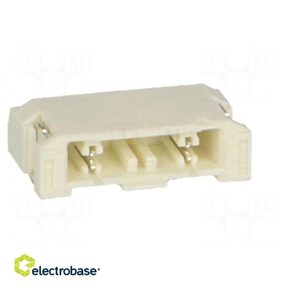 Socket | Connector: PCB-cable/PCB | LEB | 4mm | PIN: 2 | 3A | male | 300V paveikslėlis 9