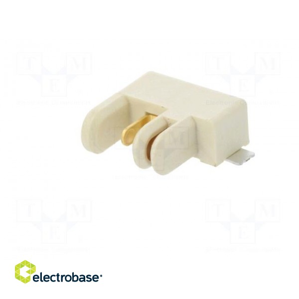 Socket | Connector: wire-wire/PCB | Rotaconnect | 3mm | PIN: 2 | 5A | SMT image 2