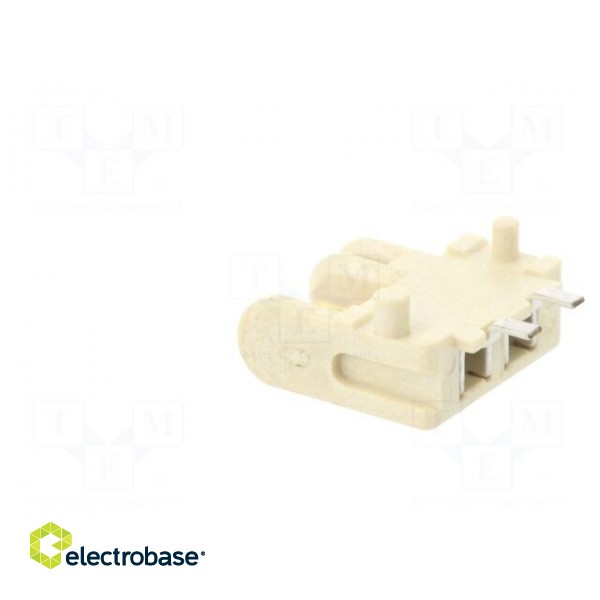 Socket | Connector: wire-wire/PCB | Rotaconnect | 3mm | PIN: 2 | 5A | SMT фото 4