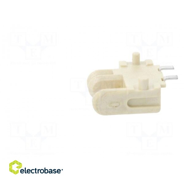 Socket | Connector: wire-wire/PCB | Rotaconnect | 3mm | PIN: 2 | 5A | SMT фото 3