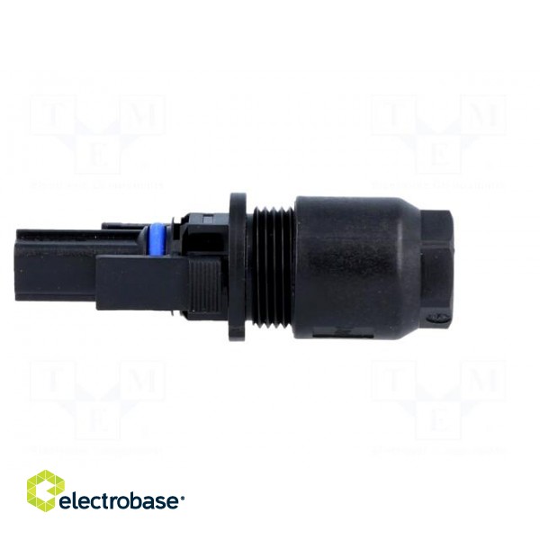 Connector: solar | female | "-" marking | 4mm2 | with contacts | plug paveikslėlis 3