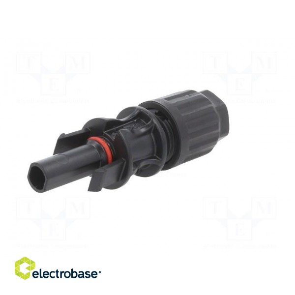 Connector: solar | female | 10mm2 | with contacts | crimped | plug | 60A фото 2