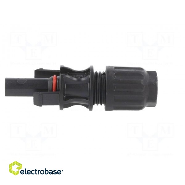 Connector: solar | female | 10mm2 | with contacts | crimped | plug | 60A paveikslėlis 3