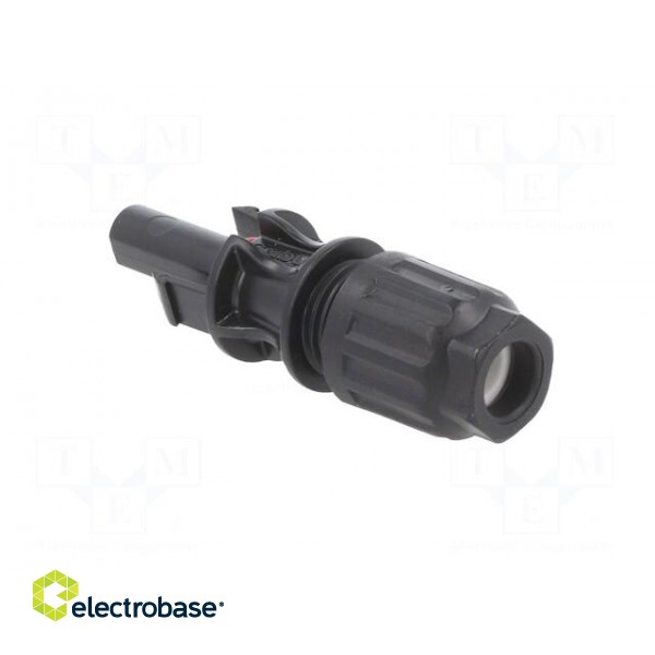 Connector: solar | female | 10mm2 | with contacts | crimped | plug | 60A фото 4