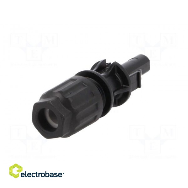 Connector: solar | female | 4÷6mm2 | with contacts | crimped | plug paveikslėlis 6