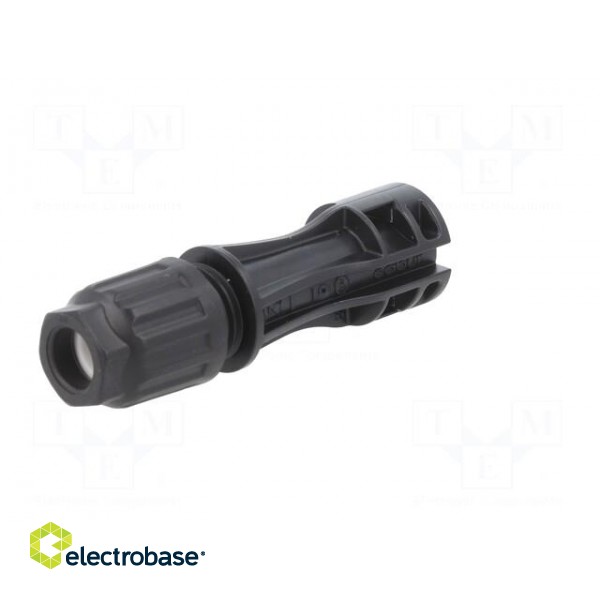 Connector: solar | male | 10mm2 | with contacts | crimped | plug | 60A paveikslėlis 6