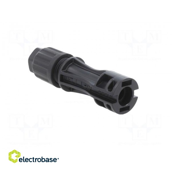Connector: solar | male | 10mm2 | with contacts | crimped | plug | 60A paveikslėlis 8