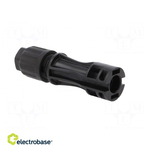 Connector: solar | male | 4÷6mm2 | with contacts | crimped | plug | 35A paveikslėlis 8