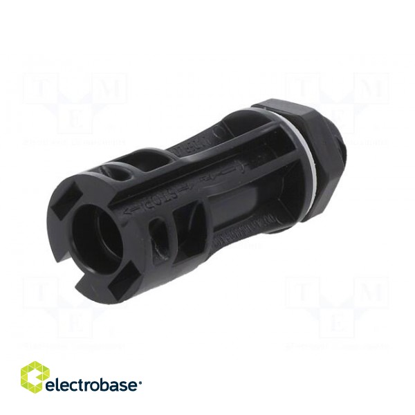 Connector: solar | male | 4÷6mm2 | with contacts | crimped | socket фото 2