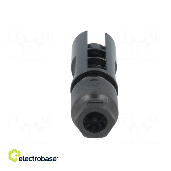 Connector: solar | male | "-" marking | 4mm2 | with contacts | crimped paveikslėlis 5